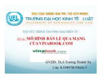 Đề tài Mô hình bán lẻ qua mạng của vinabook.com