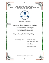 Đề tài Phong cách lãnh đạo của ông lê phước vũ - Chủ tịch tập đoàn tôn Hoa Sen