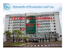 Đề tài Tín phiếu kho bạc, chứng chỉ tiền gửi, thương phiếu