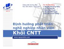 Định hướng phát triển nghề nghiệp nhân viên khối công nghệ thông tin