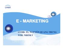 E -Marketing