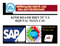 Kinh doanh điện tử và hợp tác toàn cầu