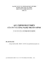 Quá trình phát triển của TV và công nghệ truyền hình