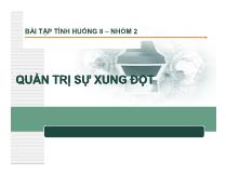 Quản trị sự xung đột