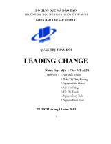 Quản trị thay đổi leading change