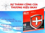 Sự thành công của thương hiệu Bkav