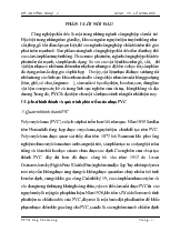Thiết kế dây chuyền công nghệ sản xuất PVC Huyền Phù