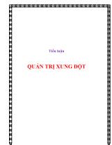 Tiểu luận Quản trị xung đột