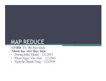 Tìm hiểu về Map reduce