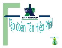 Tình hình hoạt động của tập đoàn Tân Hiệp Phát