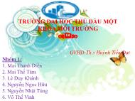 Tổng luận tài nguyên nước