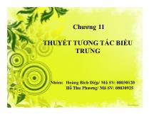 Chương 11 Thuyết tương tác biểu trưng