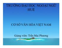 Cơ sở văn hóa Việt Nam