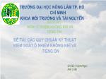 Đề tài Các quy chuẩn kỹ thuật kiểm soát ô nhiễm không khí và tiếng ồn(Slide)
