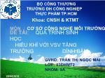 Đề tài : Quá trình sinh học hiếu khí với vi sinh vật tăng trưởng dính bám