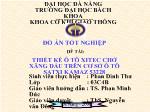 Đề tài Thiết kế ô tô xitec chở xăng dầu trên cơ sở ô tô SATXI KAMAZ 53228