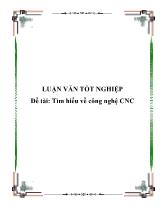 Đề tài : Tìm hiểu về công nghệ CNC