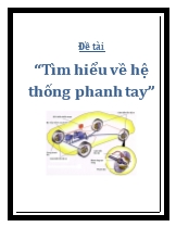 Đề tài Tìm hiểu về hệ thống phanh tay