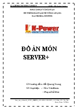 Đồ án Môn Server+