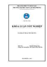 Khảo sát hàm lượng BOD5, COD, TDS, độ cứng trong nước sông đa độ