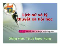 Lịch sử và lý thuyết xã hội học