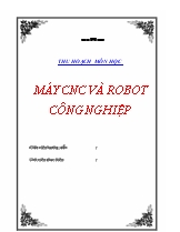 Máy CNC và robot công nghiệp