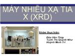 Máy nhiễu xạ tia X (XRD)