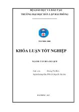 Nghiên cứu phát triển du lịch sinh thái khu vực hồ Núi Cốc, Thái Nguyên