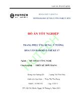 Trang phục ứng dụng , ý tưởn hoa văn baroque-Thế kỷ 17