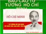 Tư tưởng Hồ Chí Minh về nhân văn, đạo đức, văn hóa