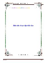Báo cáo Thực tập trắc địa