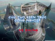 Cấu tạo kiến trúc công nghiệp Hệ khung