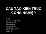 Cấu tạo kiến trúc công nghiệp Kết cấu dây căng
