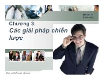 Chương 3: Các giải pháp chiến lược