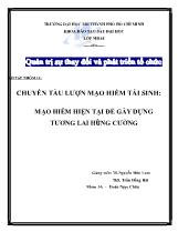 Chuyến tàu lượn mạo hiểm tái sinh: mạo hiễm hiện tại để gầy dựng tương lai hùng cường
