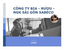 Công ty bia -Rượu -NGK Sài Gòn Sabeco