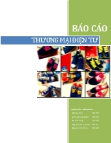 Đề tài Áp dụng thương mại điện tử và truyền thông qua mạng cho shop giày RIO – vốn đang kinh doanh offline