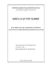 Đề tài Chỉ số năng lực cạnh tranh cấp tỉnh (PCI) và giải pháp cải thiện môi trường kinh doanh tại Hà Nội