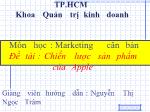 Đề tài Chiến lược sản phẩm của Apple