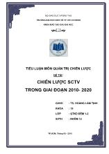 Đề tài Chiến lược SCTV trong giai đoạn 2010- 2020