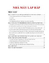 Đề tài : Nhà máy lắp ráp