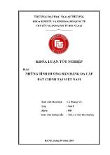 Đề tài Những tình huống bán hàng đa cấp bất chính tại Việt Nam
