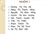 Đề tài Phân tích chi tiêu lợi nhuận