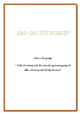 Đồ án Thiết kế nhà máy bia lên men bằng phương pháp cổ điển với năng suất 20 triệu lít/năm
