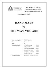 Hand-Made  the way you are