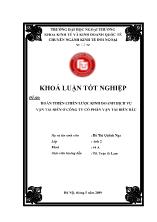 Hoàn thiện chiến lược kinh doanh dịch vụ vận tải biển ở công ty cổ phần vận tải Biển Bắc