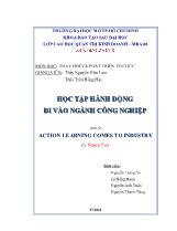 Học tập hành động đi vào ngành công nghiệp