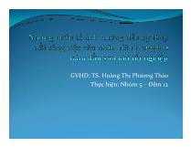 Những nhân tố ảnh hưởng đến sự thay đổi công việc của nhân viên trong hai năm đầu sau khi tốt nghiệp