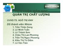 Phân tích lợi ích, khó khăn, thuận lợi trong quá trình thực hiện ISO trong dịch vụ hành chính công