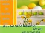 Quản trị nguồn nhân lực KPIs – Các chỉ số thành tích cốt yếu